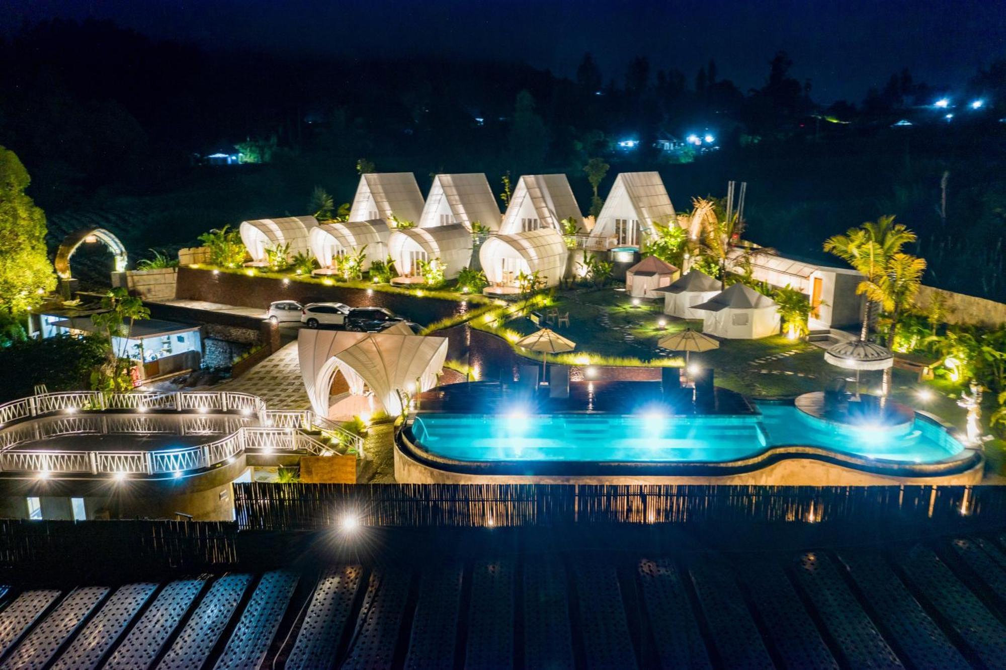 The Dewi Kintamani Luxury Glamping And Natural Hotspring Eksteriør bilde
