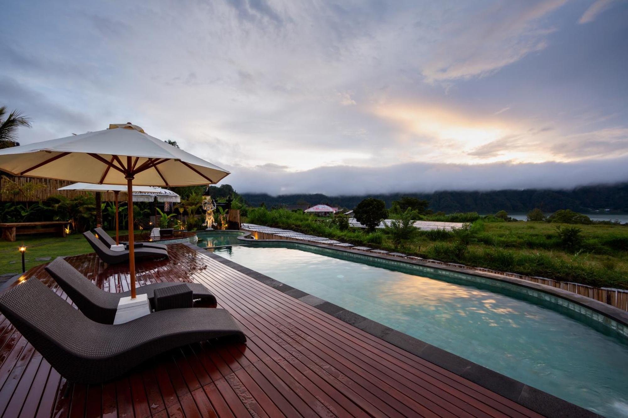 The Dewi Kintamani Luxury Glamping And Natural Hotspring Eksteriør bilde