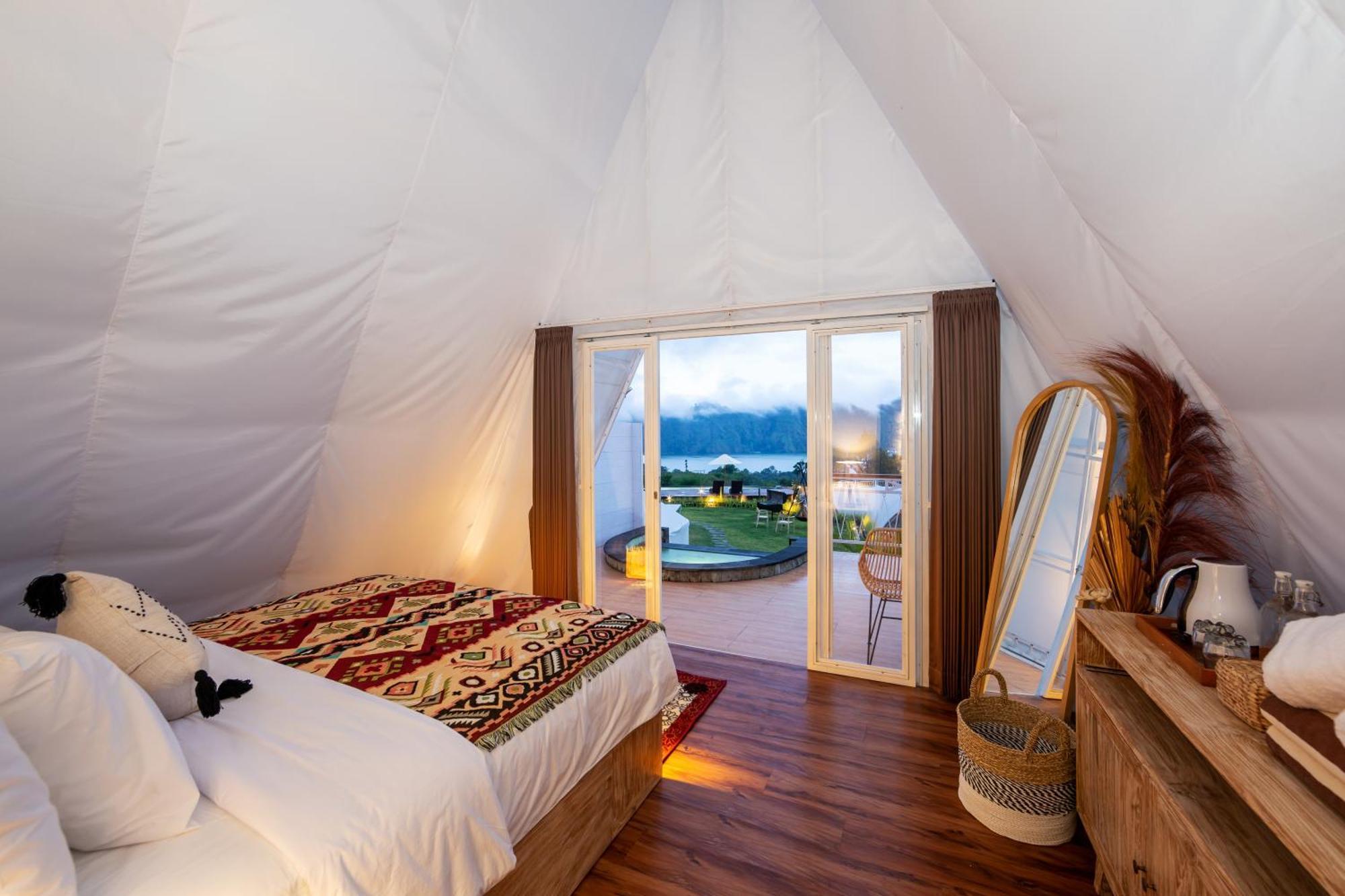 The Dewi Kintamani Luxury Glamping And Natural Hotspring Eksteriør bilde