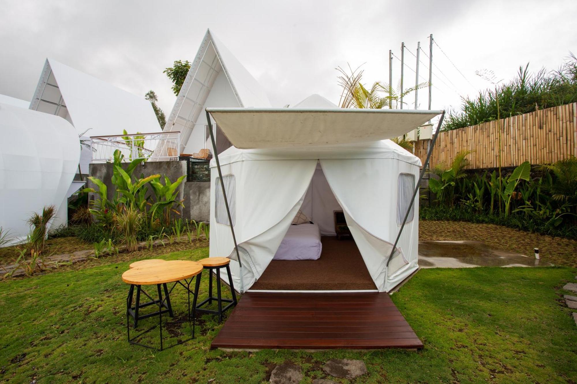 The Dewi Kintamani Luxury Glamping And Natural Hotspring Eksteriør bilde