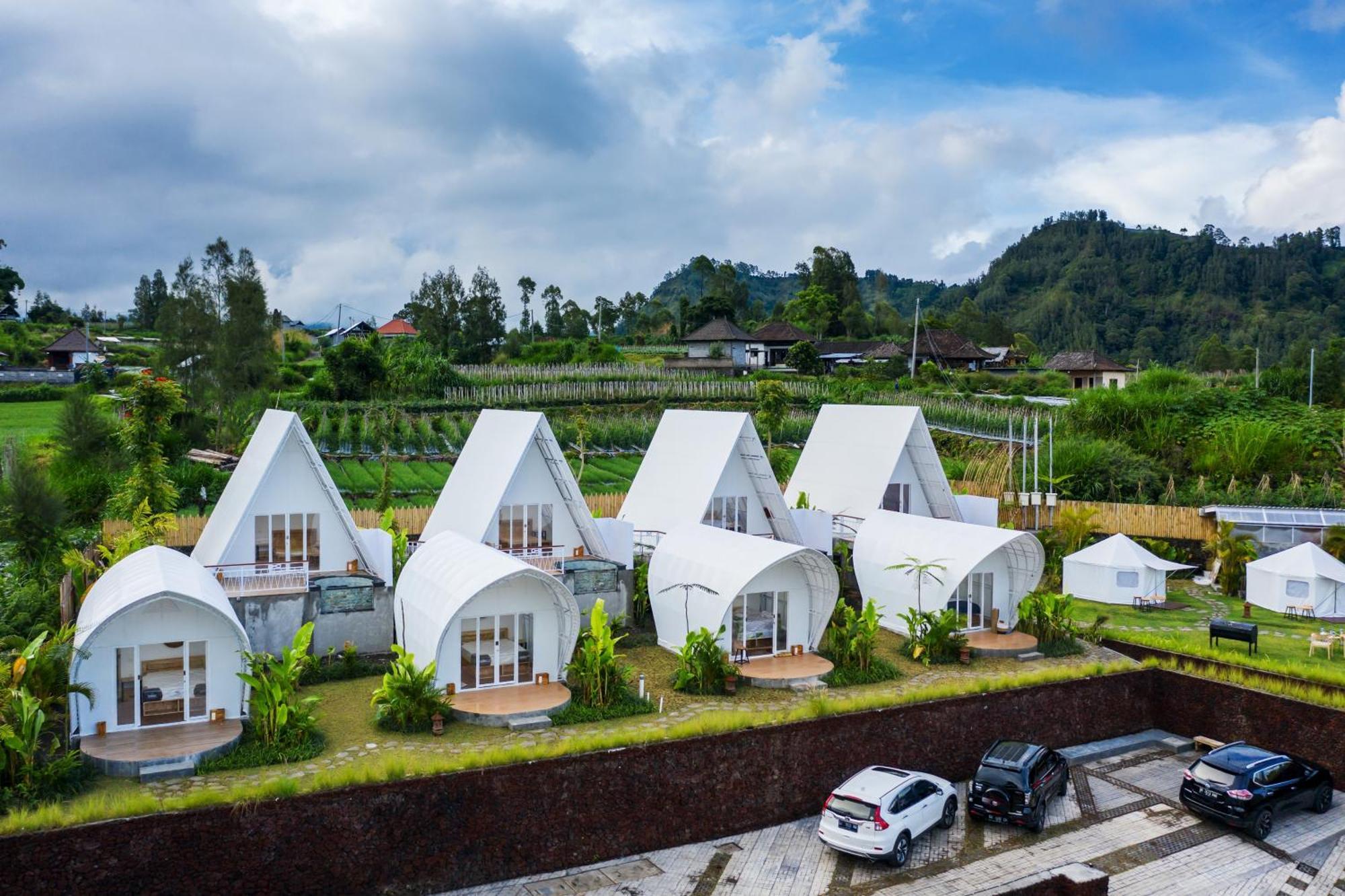 The Dewi Kintamani Luxury Glamping And Natural Hotspring Eksteriør bilde