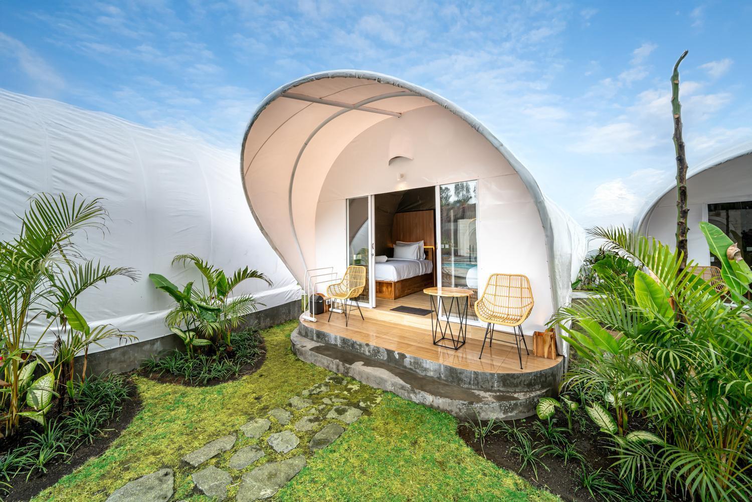 The Dewi Kintamani Luxury Glamping And Natural Hotspring Eksteriør bilde