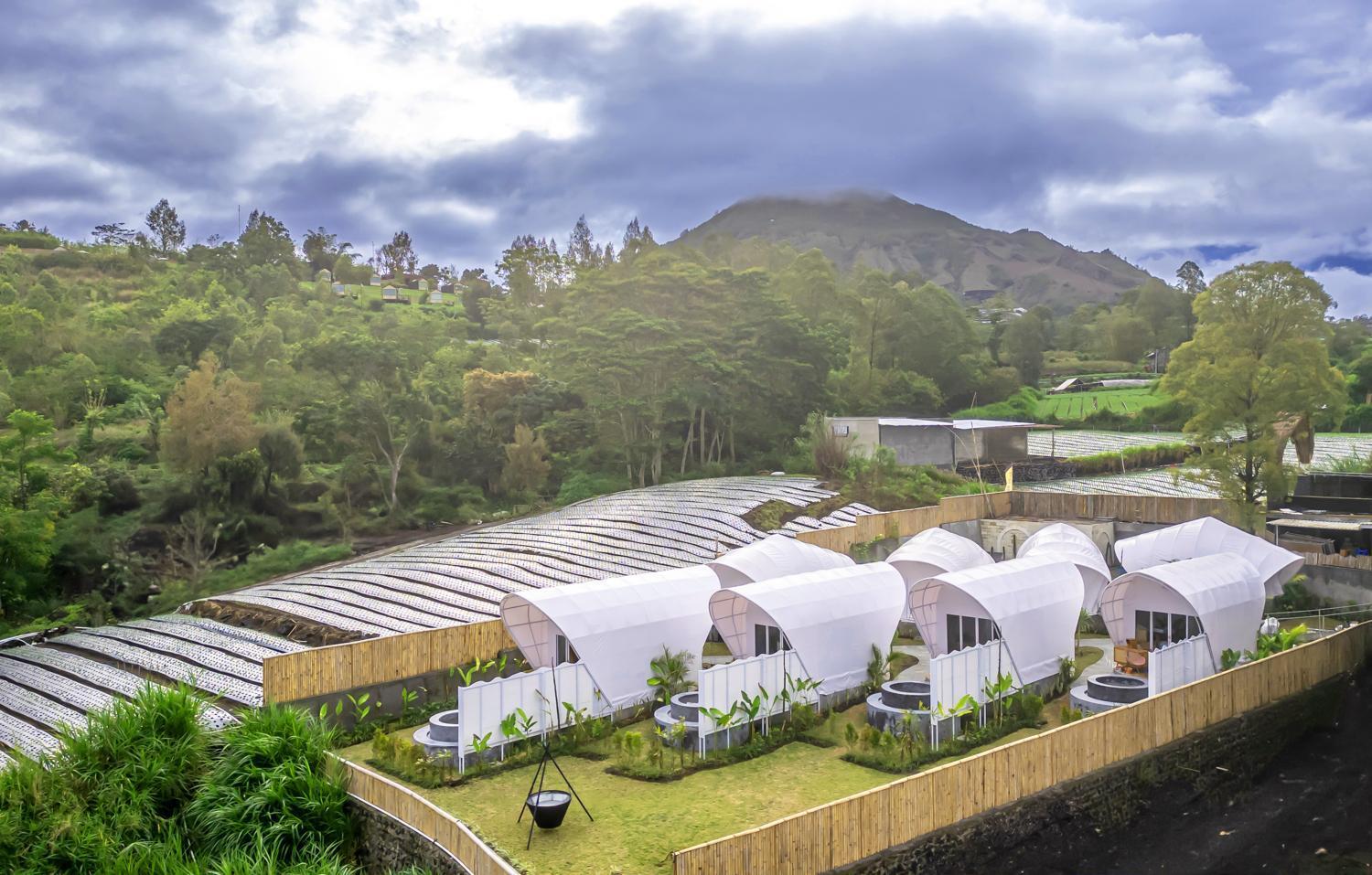 The Dewi Kintamani Luxury Glamping And Natural Hotspring Eksteriør bilde