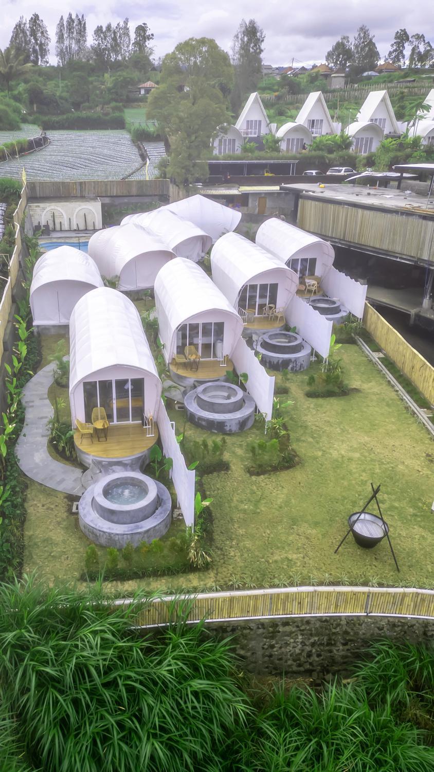 The Dewi Kintamani Luxury Glamping And Natural Hotspring Eksteriør bilde