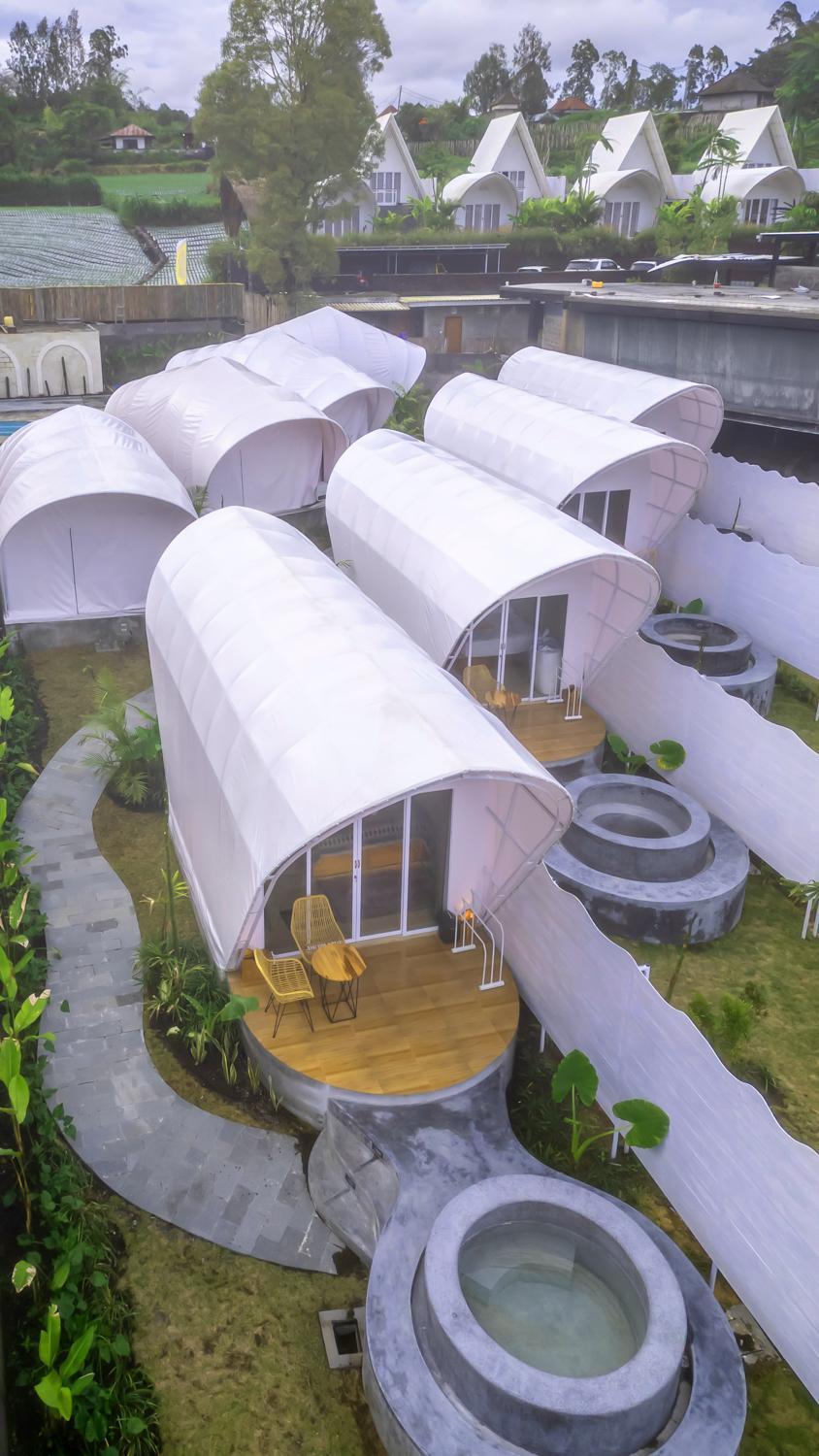 The Dewi Kintamani Luxury Glamping And Natural Hotspring Eksteriør bilde