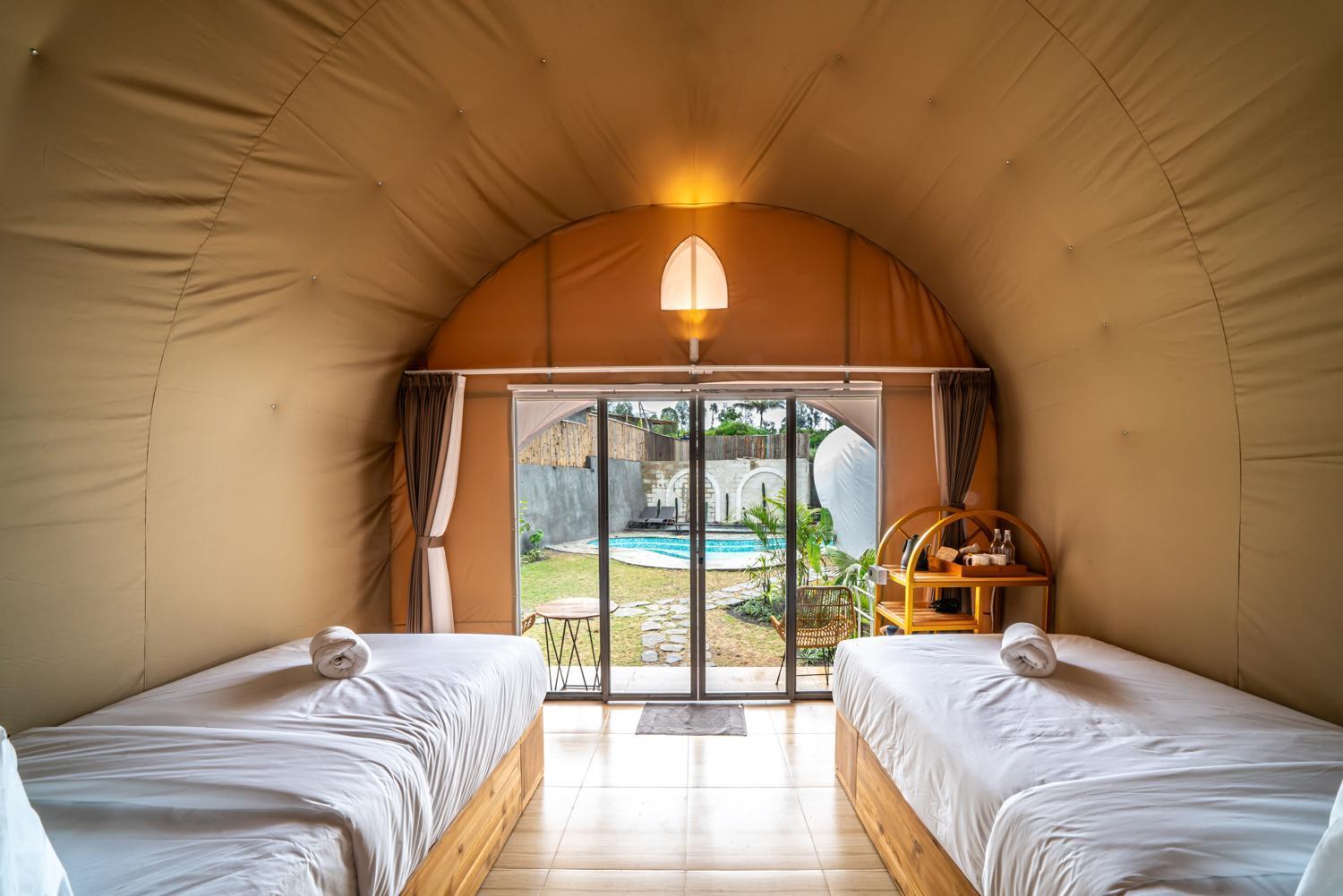The Dewi Kintamani Luxury Glamping And Natural Hotspring Eksteriør bilde