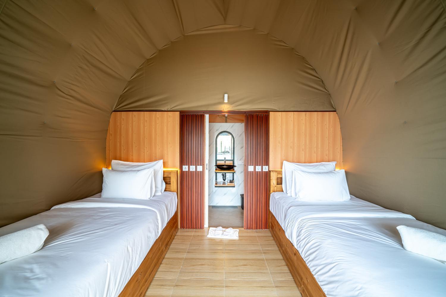 The Dewi Kintamani Luxury Glamping And Natural Hotspring Eksteriør bilde
